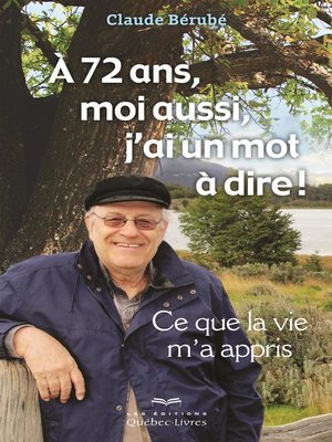cover image of À 72 ans, moi aussi, j'ai un mot à dire
